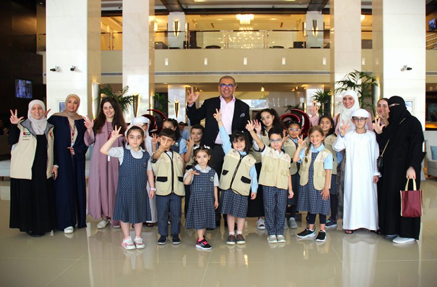  “Your Joy is Our Joy” at Media Rotana, Dubai In coordination between Dubai National School and the Emirates Red Crescent Authority