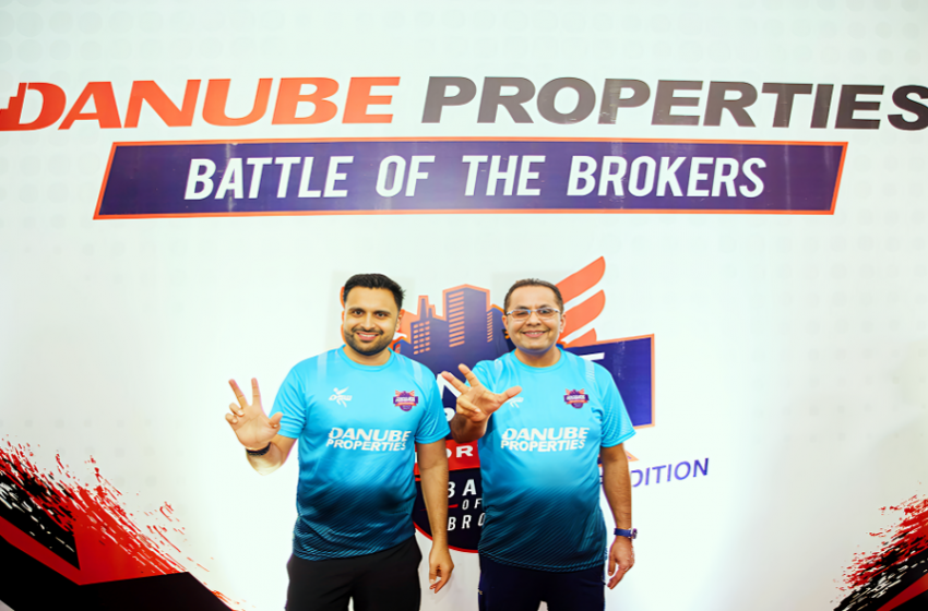  Danube Properties Hosts the Middle East’s Largest Brokers Sports Event at Danube Sports World “Battle of the Brokers”