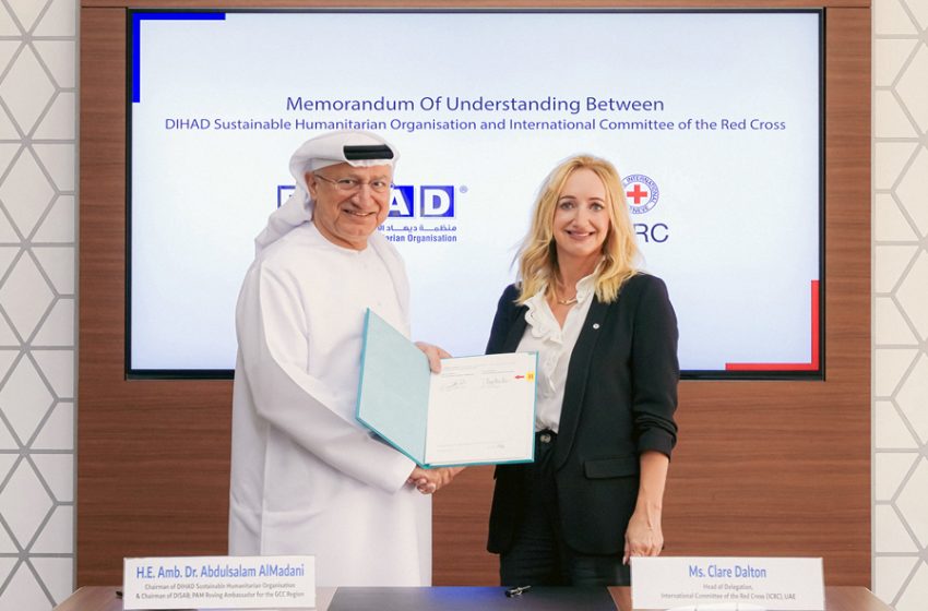  MoU Between DIHAD Sustainable Humanitarian Organisation and ICRC on the International Day of Charity