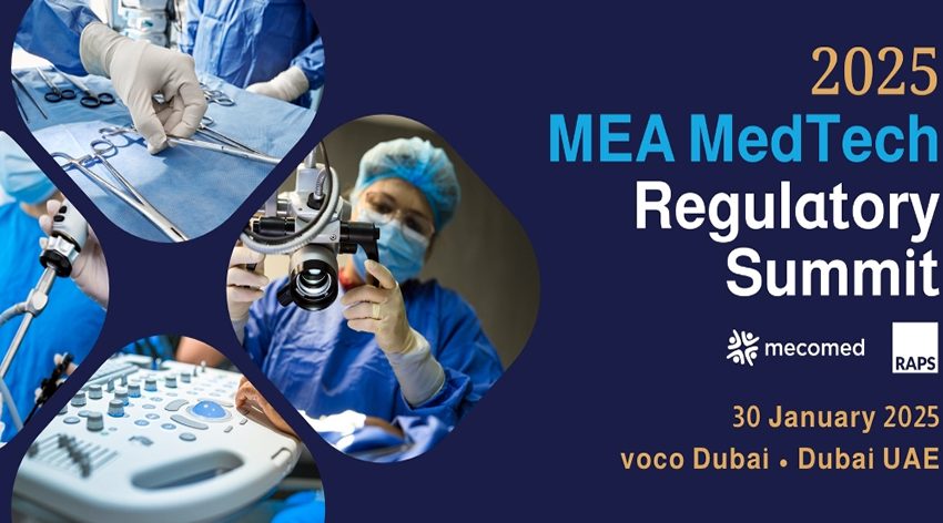  Mecomed and RAPS Open Registration for 2025 MEA MedTech Regulatory Summit