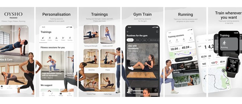  OYSHO LAUNCHES FITNESS APP IN THE MIDDLE EAST