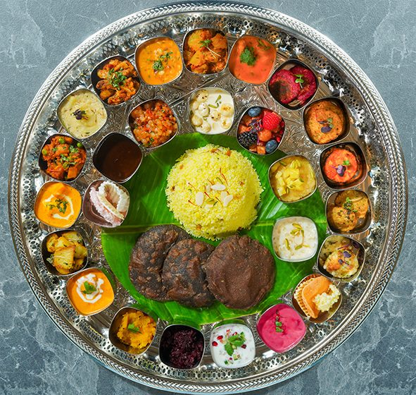  Zordaar Celebrates Navratri with Massive Thali Serving 28 dishes, weighing 3 Kg