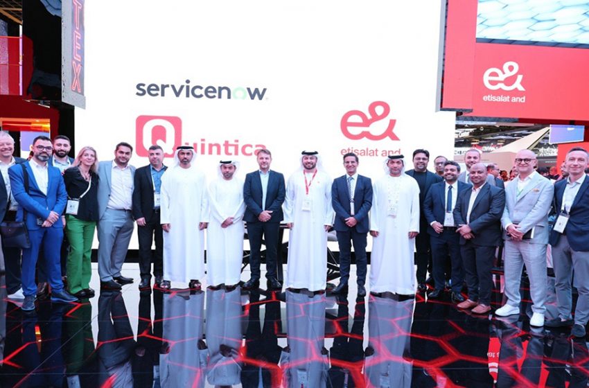  e& UAE partners with ServiceNow and Quintica to Drive AI-Powered Digital Transformation and Revolutionize Operations