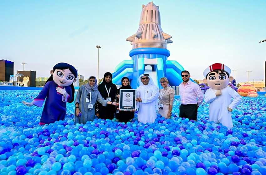  Mansour, The Festival Sets Guinness World Records™ Title for The World’s Largest Ball Pit