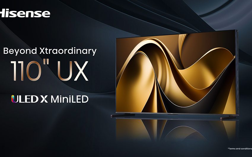  هايسنس تطلق أجهزة تلفاز MiniLED  110UX الحائزة على جوائز  في منطقة الشرق الأوسط وأفريقيا