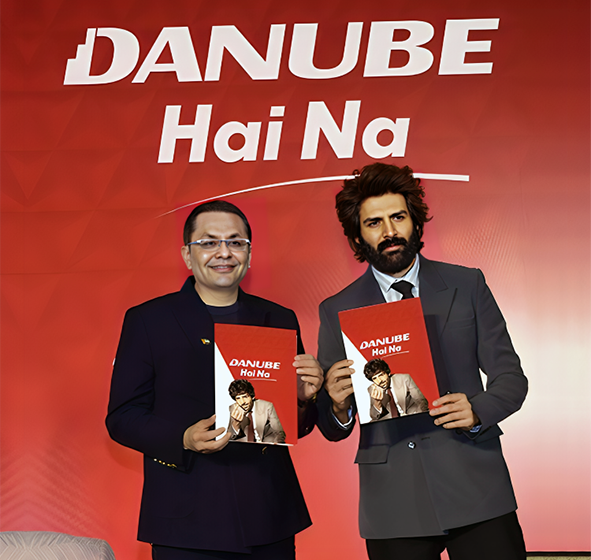  Danube Properties Welcomes Bollywood Superstar Kartik Aaryan as Brand Ambassador