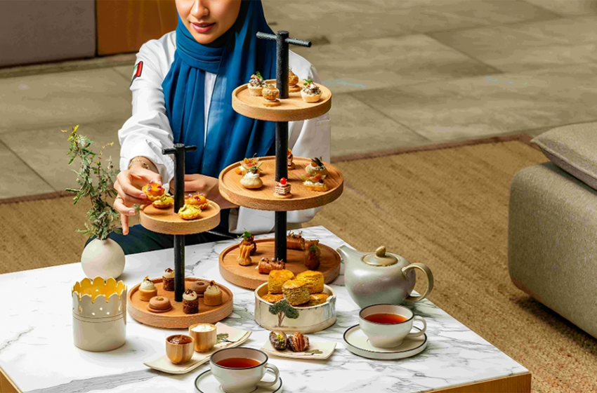  Al Rayeh Lounge at Erth Abu Dhabi Celebrates Emirati Heritage with High Tea Experience by Chef Maitha