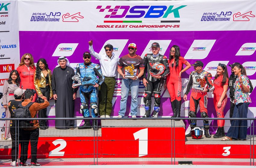  Bollywood Stars Blazed the Track at Dubai Autodrome for ‘DSBK Middle East Championship’